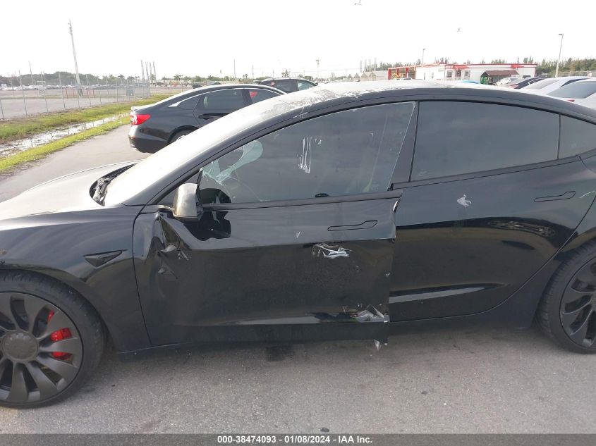 2022 TESLA MODEL 3 - 5YJ3E1EC1NF275277