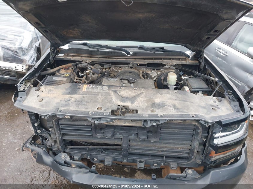 VIN 1GCRCNEH0HZ302373 2017 CHEVROLET SILVERADO 1500 WT