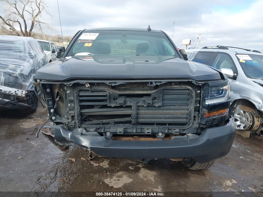 VIN 1GCRCNEH0HZ302373 2017 CHEVROLET SILVERADO 1500 WT
