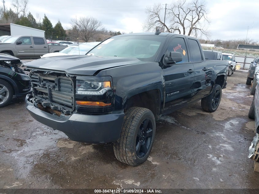 VIN 1GCRCNEH0HZ302373 2017 CHEVROLET SILVERADO 1500 WT