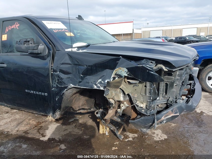 VIN 1GCRCNEH0HZ302373 2017 CHEVROLET SILVERADO 1500 WT