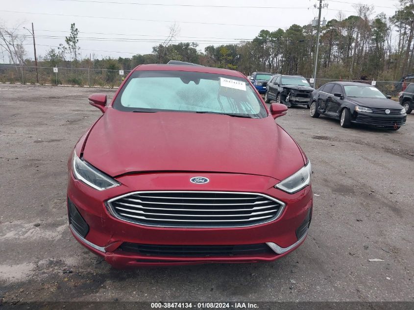 2019 FORD FUSION SEL - 3FA6P0CD5KR127808