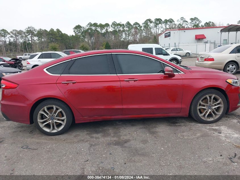 2019 FORD FUSION SEL - 3FA6P0CD5KR127808