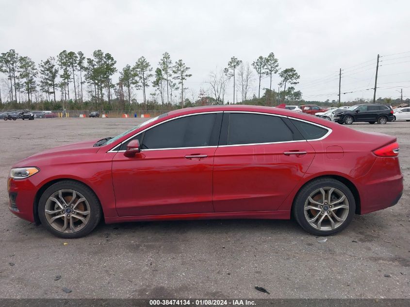 2019 FORD FUSION SEL - 3FA6P0CD5KR127808