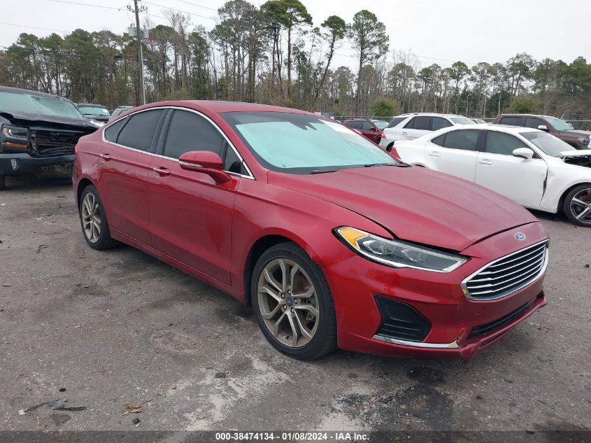 2019 FORD FUSION SEL - 3FA6P0CD5KR127808