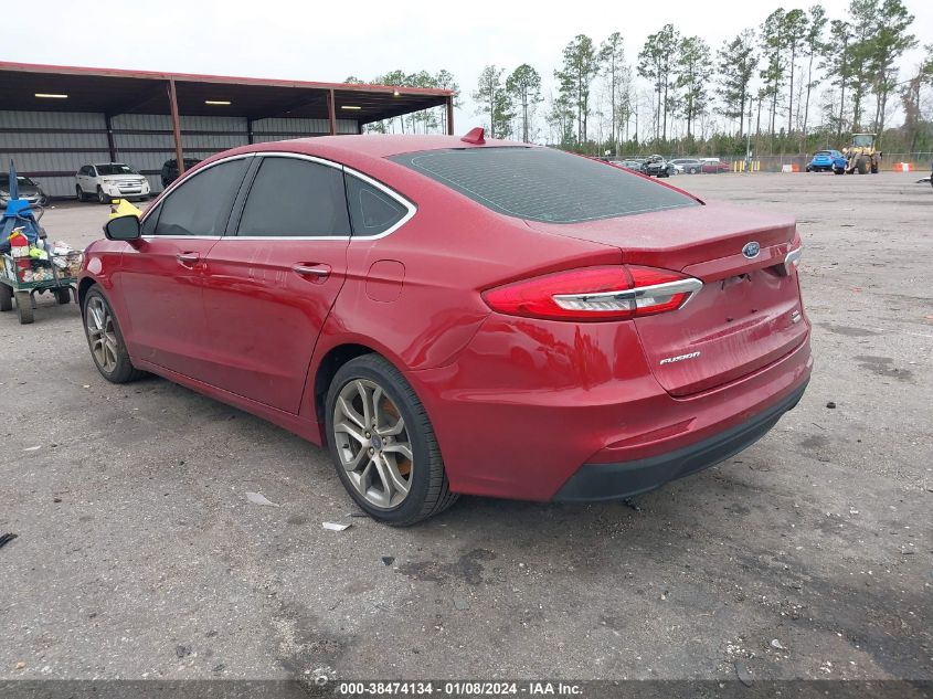 2019 FORD FUSION SEL - 3FA6P0CD5KR127808