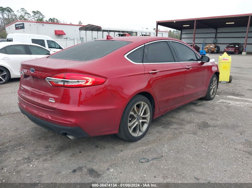 2019 FORD FUSION SEL - 3FA6P0CD5KR127808