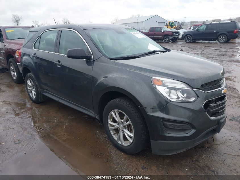 2017 CHEVROLET EQUINOX LS - 2GNFLEEK0H6165288