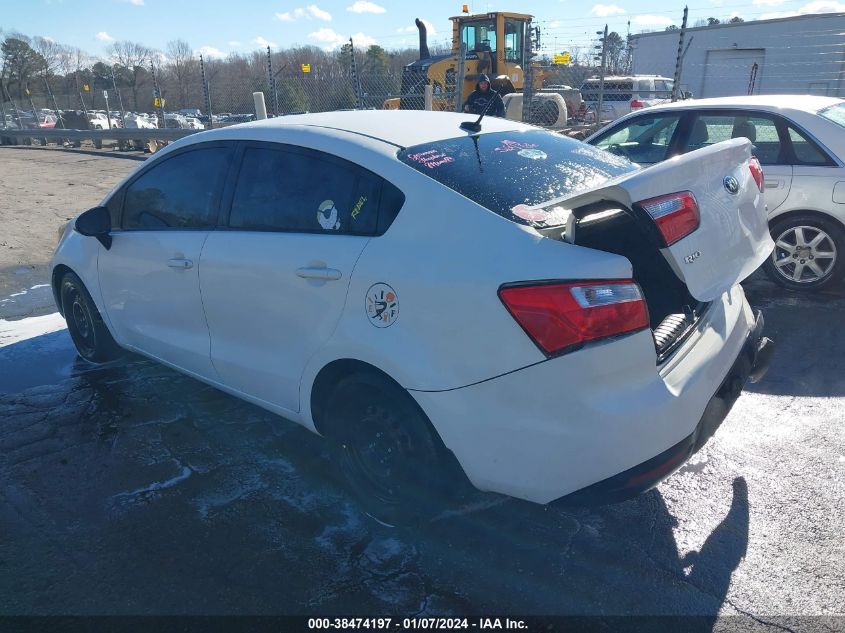 2015 KIA RIO LX - KNADM4A33F6528253