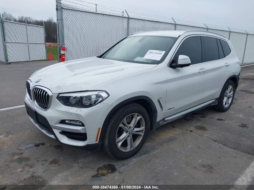 5UXTR9C59JLD57323 2018 BMW X3, photo no. 2