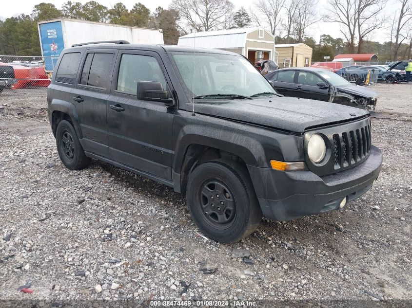 2013 JEEP PATRIOT SPORT - 1C4NJPBAXDD272748