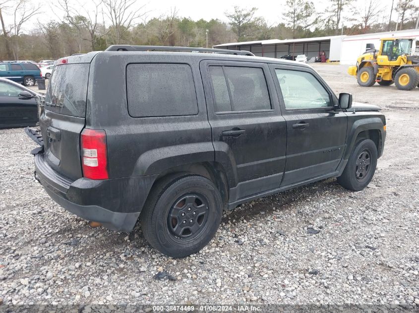 2013 JEEP PATRIOT SPORT - 1C4NJPBAXDD272748