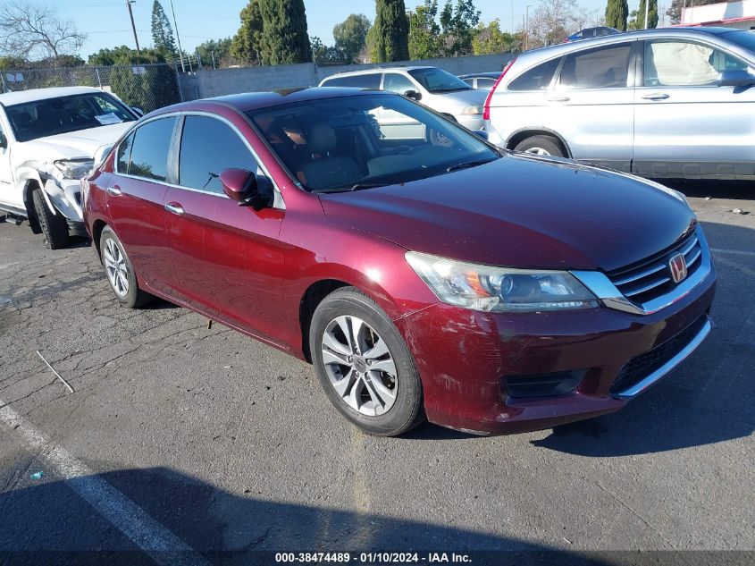 2015 HONDA ACCORD LX - 1HGCR2F37FA093670