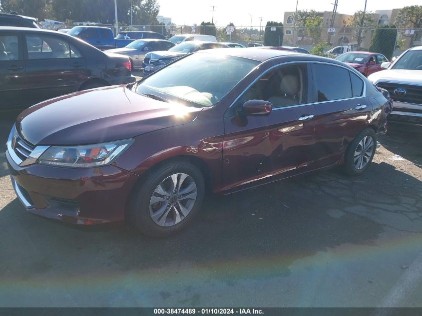 2015 HONDA ACCORD LX - 1HGCR2F37FA093670