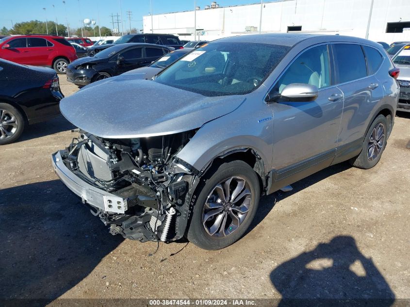 2020 HONDA CR-V HYBRID EX-L - 7FART6H89LE005199