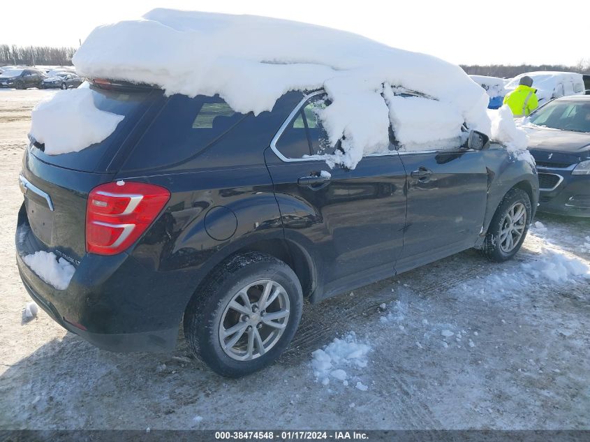 2016 CHEVROLET EQUINOX LT - 2GNFLFEK1G6234476