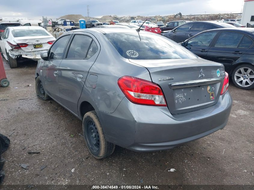 2018 MITSUBISHI MIRAGE G4 G4 ES - ML32F3FJ7JHF09097