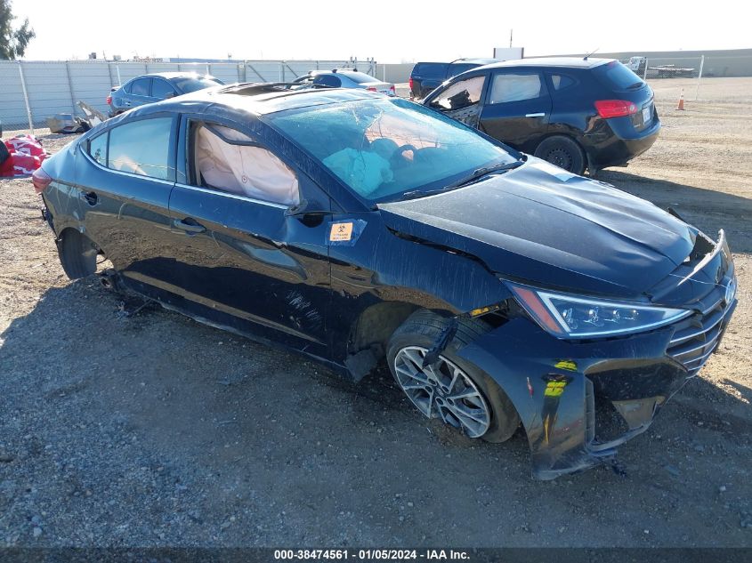 2020 HYUNDAI ELANTRA LIMITED - 5NPD84LF3LH521643