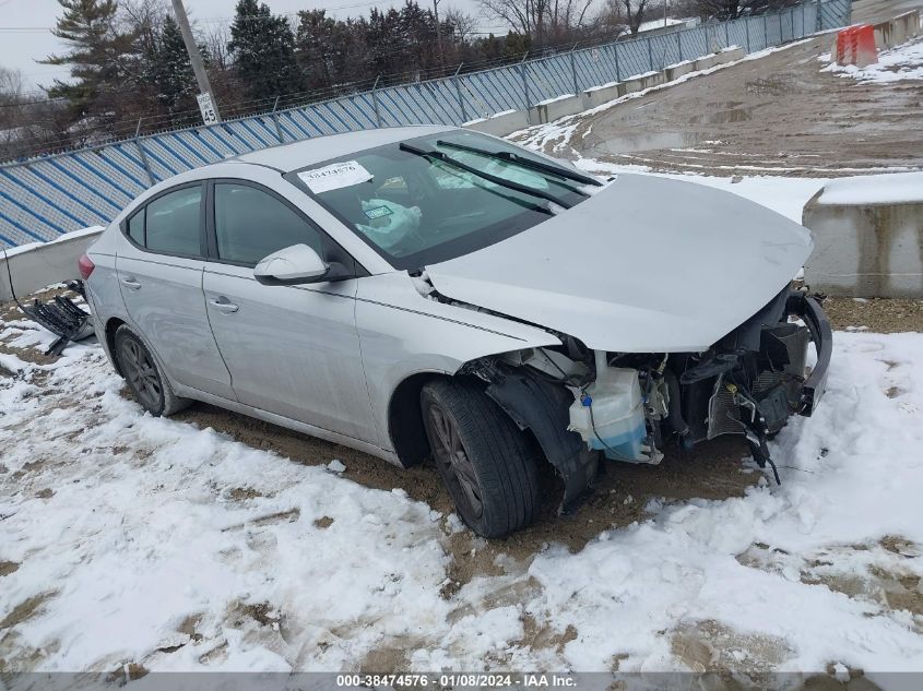 Lot #2525412517 2017 HYUNDAI ELANTRA SE salvage car