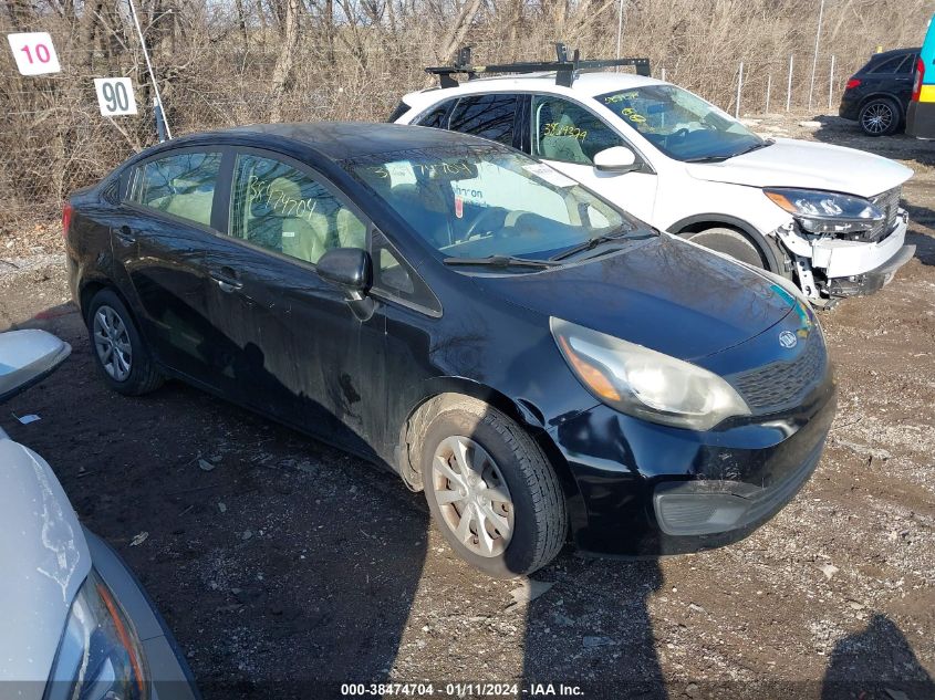 2013 KIA RIO LX - KNADM4A35D6107308