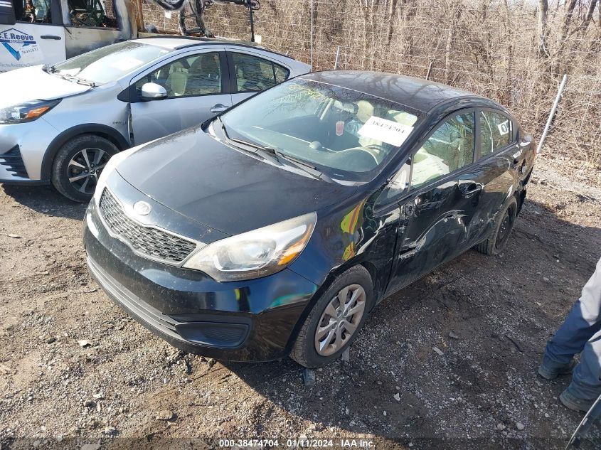 2013 KIA RIO LX - KNADM4A35D6107308