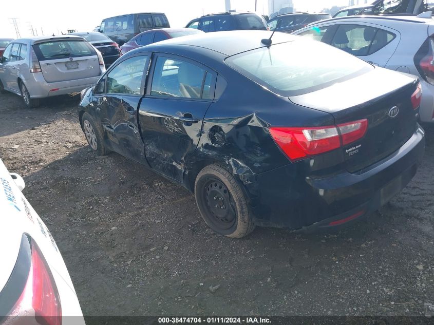 2013 KIA RIO LX - KNADM4A35D6107308