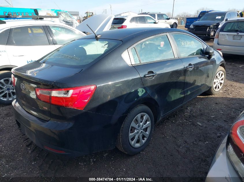2013 KIA RIO LX - KNADM4A35D6107308