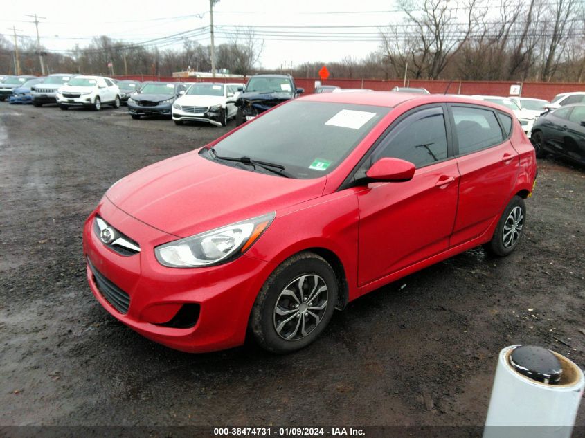 2014 HYUNDAI ACCENT GS - KMHCT5AE8EU172025