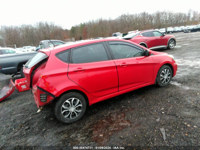 2014 HYUNDAI ACCENT GS - KMHCT5AE8EU172025