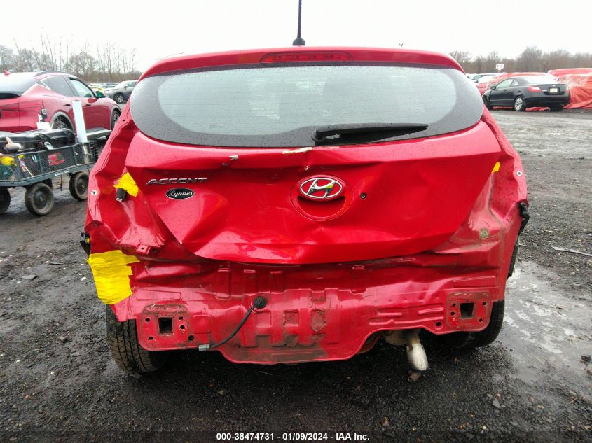 2014 HYUNDAI ACCENT GS - KMHCT5AE8EU172025