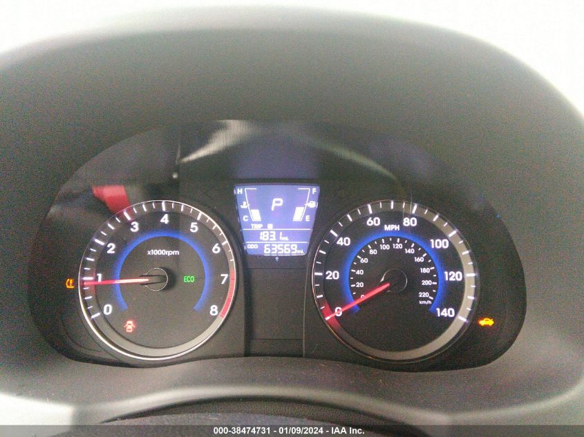 2014 HYUNDAI ACCENT GS - KMHCT5AE8EU172025