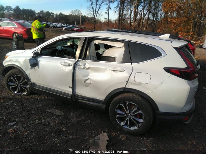 2021 HONDA CR-V AWD EX-L - 5J6RW2H84MA011153