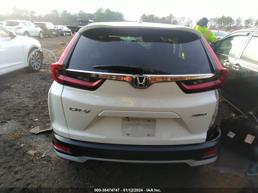 2021 HONDA CR-V AWD EX-L - 5J6RW2H84MA011153