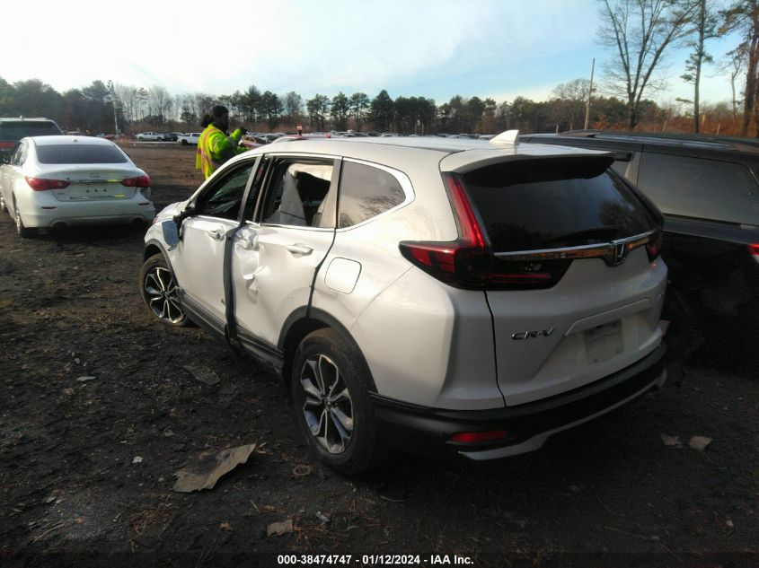 2021 HONDA CR-V AWD EX-L - 5J6RW2H84MA011153