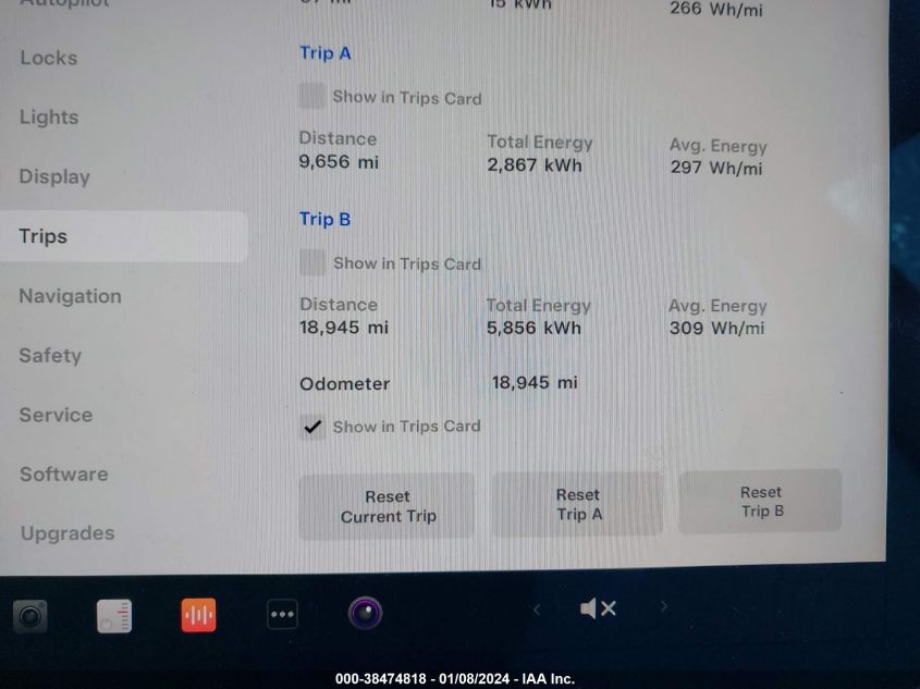 2022 TESLA MODEL 3 - 5YJ3E1ECXNF262995