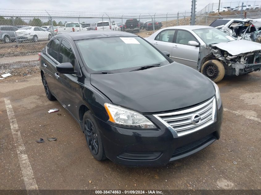 2015 NISSAN SENTRA S - 3N1AB7AP4FY327473