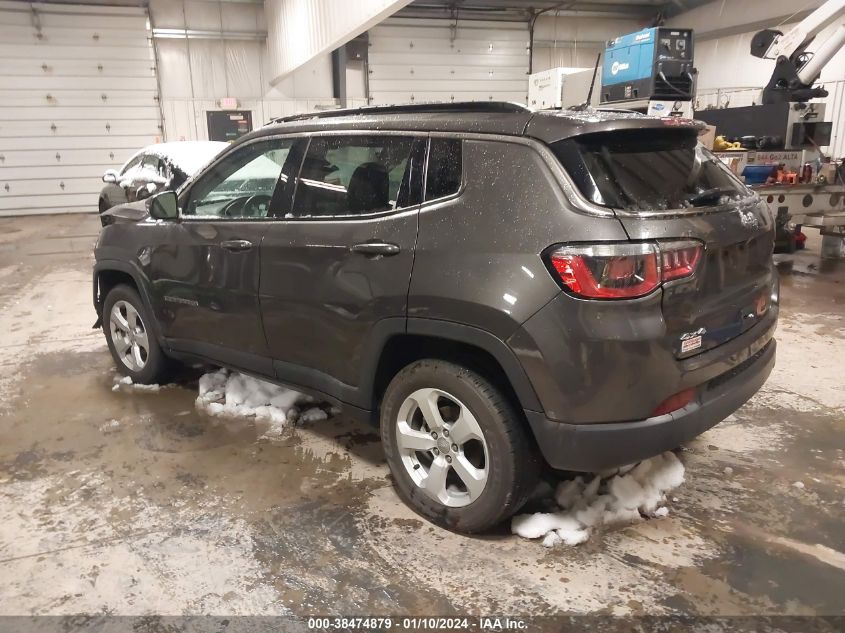 2019 JEEP COMPASS LATITUDE 4X4 - 3C4NJDBBXKT846697