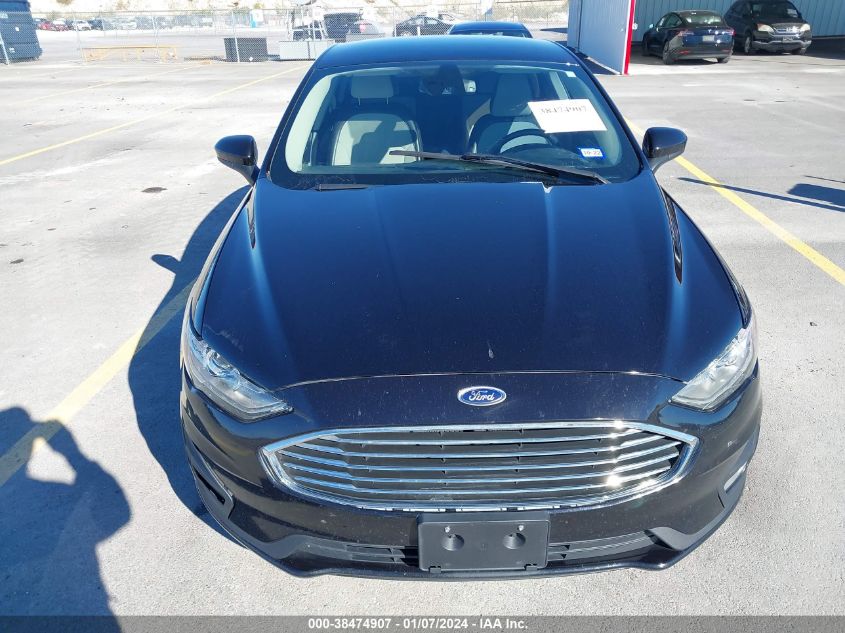 2019 FORD FUSION SE - 3FA6P0HD2KR170835