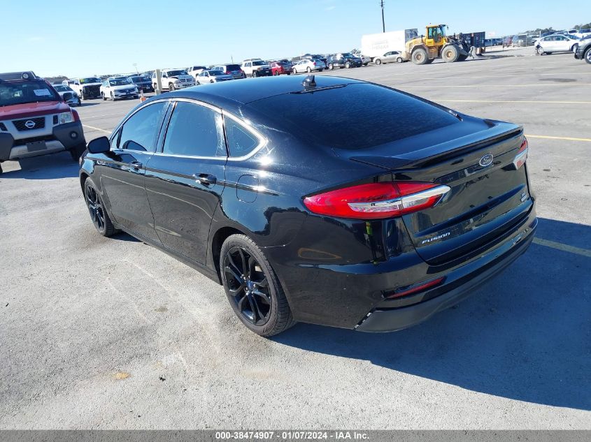 2019 FORD FUSION SE - 3FA6P0HD2KR170835