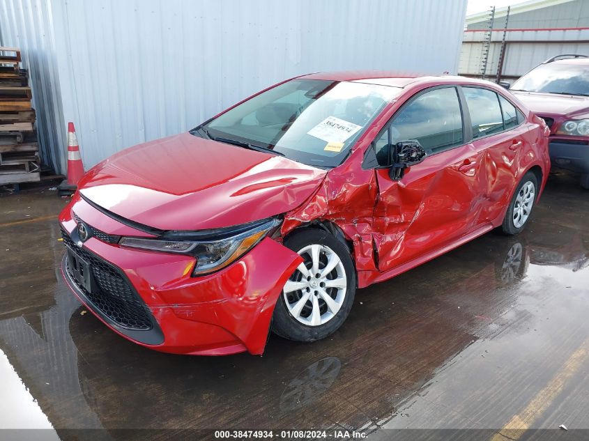 2021 TOYOTA COROLLA LE - 5YFEPMAE0MP252166