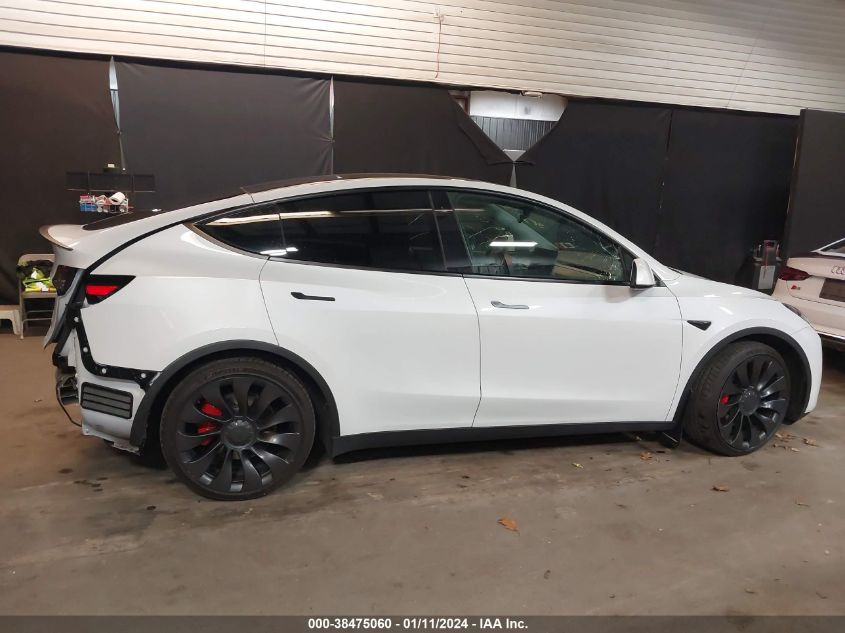 2022 TESLA MODEL Y PERFORMANCE DUAL MOTOR ALL-WHEEL DRIVE - 7SAYGDEF3NF508364