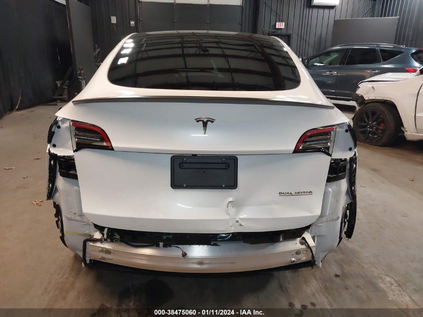 2022 TESLA MODEL Y PERFORMANCE DUAL MOTOR ALL-WHEEL DRIVE - 7SAYGDEF3NF508364