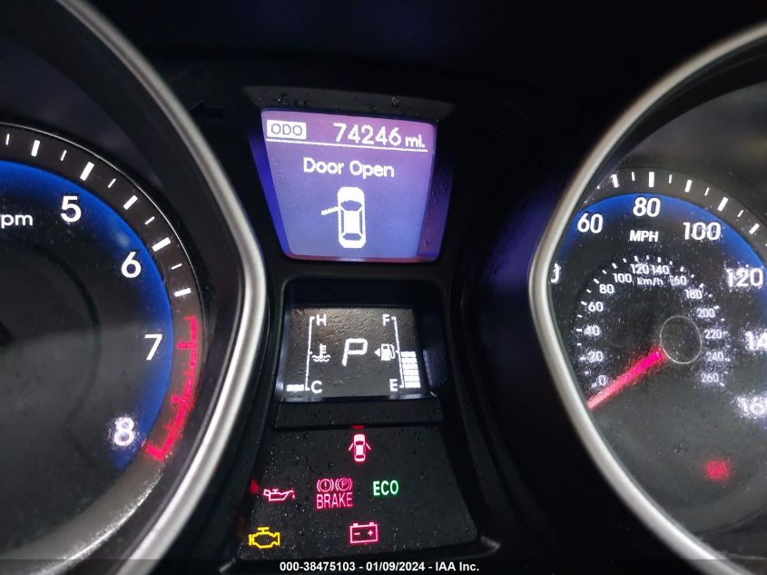 2013 HYUNDAI ELANTRA GT - KMHD35LE3DU112458