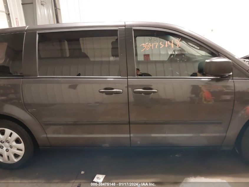 2015 DODGE GRAND CARAVAN AVP/SE - 2C4RDGBG7FR671095