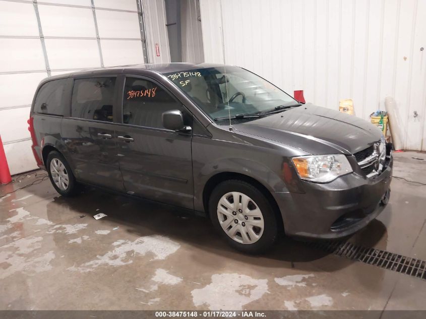 2015 DODGE GRAND CARAVAN AVP/SE - 2C4RDGBG7FR671095