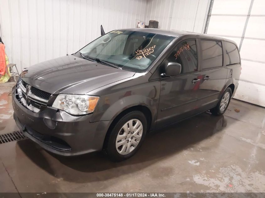 2015 DODGE GRAND CARAVAN AVP/SE - 2C4RDGBG7FR671095