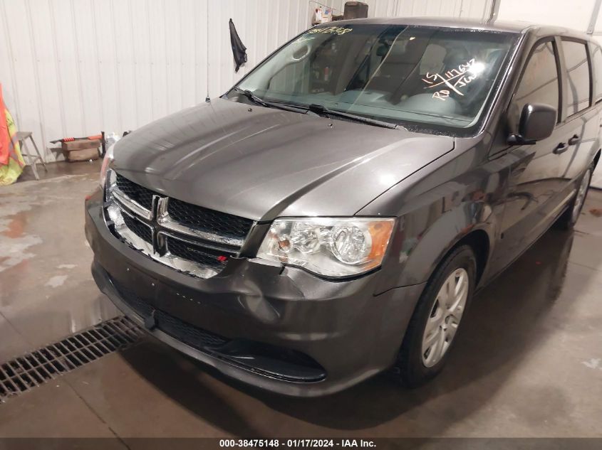 2015 DODGE GRAND CARAVAN AVP/SE - 2C4RDGBG7FR671095