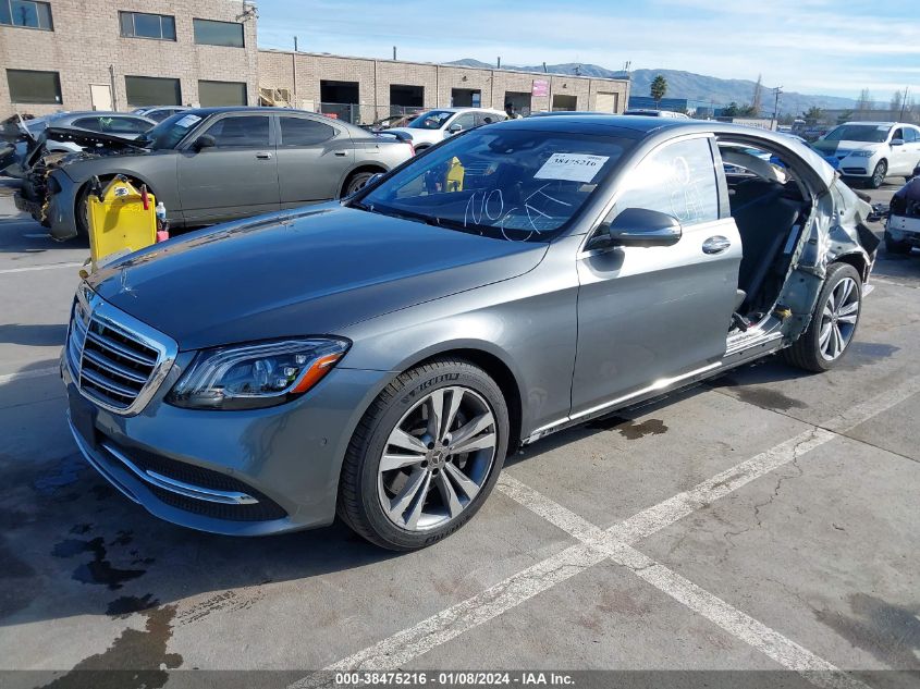 2018 MERCEDES-BENZ S 450 4MATIC WDDUG6GB8JA346371