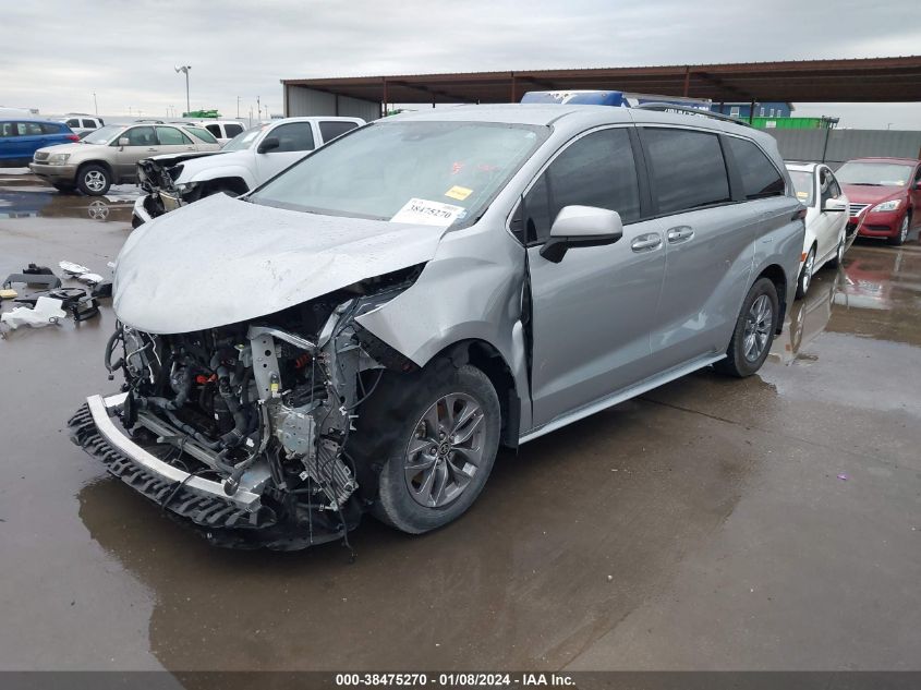 5TDKRKEC1PS164233 2023 TOYOTA SIENNA, photo no. 2