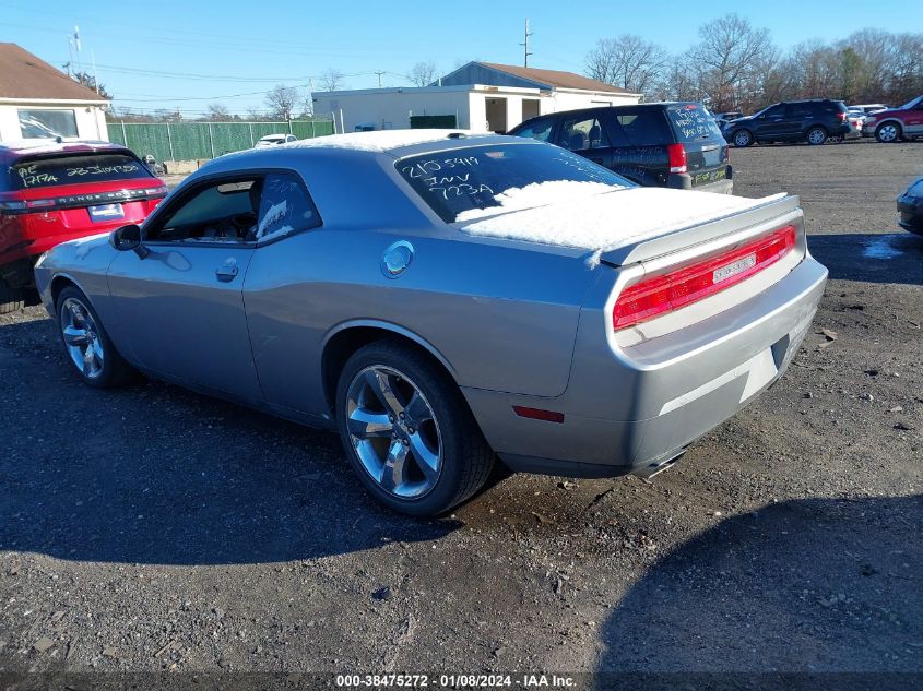 2013 DODGE CHALLENGER SXT - 2C3CDYAG4DH611182